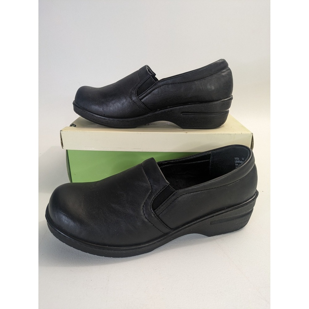 Cushion Aire Women's Candi Black Slip On Casual Shoes, Black, 10‎